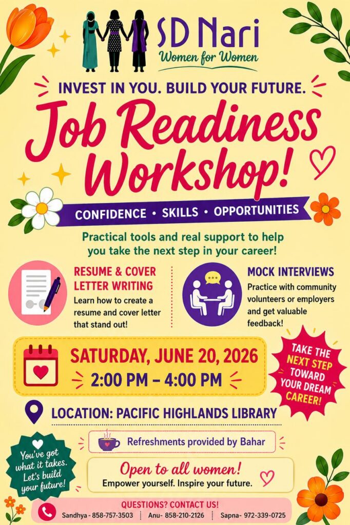 SD Nari – Job Readiness Workshop – 20 June 2026