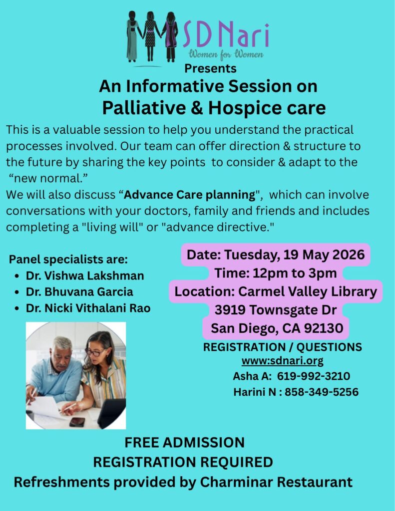 Informative Session on Palliative & Hospice Care – 19 May 2026